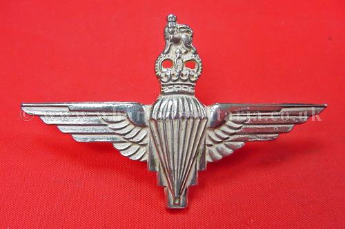 Parachute Regiment, Solid Silver cap badge - Wharton Militaria